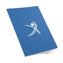 Load image into Gallery viewer, Softcover Journal (Big Life Excellence Logo, Steel Blue)
