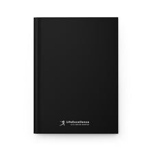 Load image into Gallery viewer, Hardcover Journal Matte (Middle logo, Black)
