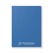 Load image into Gallery viewer, Softcover Journal (Life Excellence Logo, Steel Blue)
