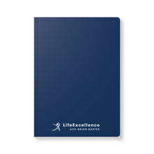 Load image into Gallery viewer, Softcover Journal (Life Excellence Logo, Deep Blue)
