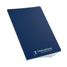 Load image into Gallery viewer, Softcover Journal (Life Excellence Logo, Deep Blue)
