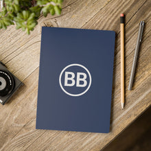 Load image into Gallery viewer, Softcover Journal (Big BB Logo, Deep Blue)
