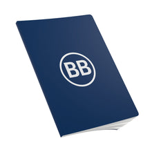 Load image into Gallery viewer, Softcover Journal (Big BB Logo, Deep Blue)
